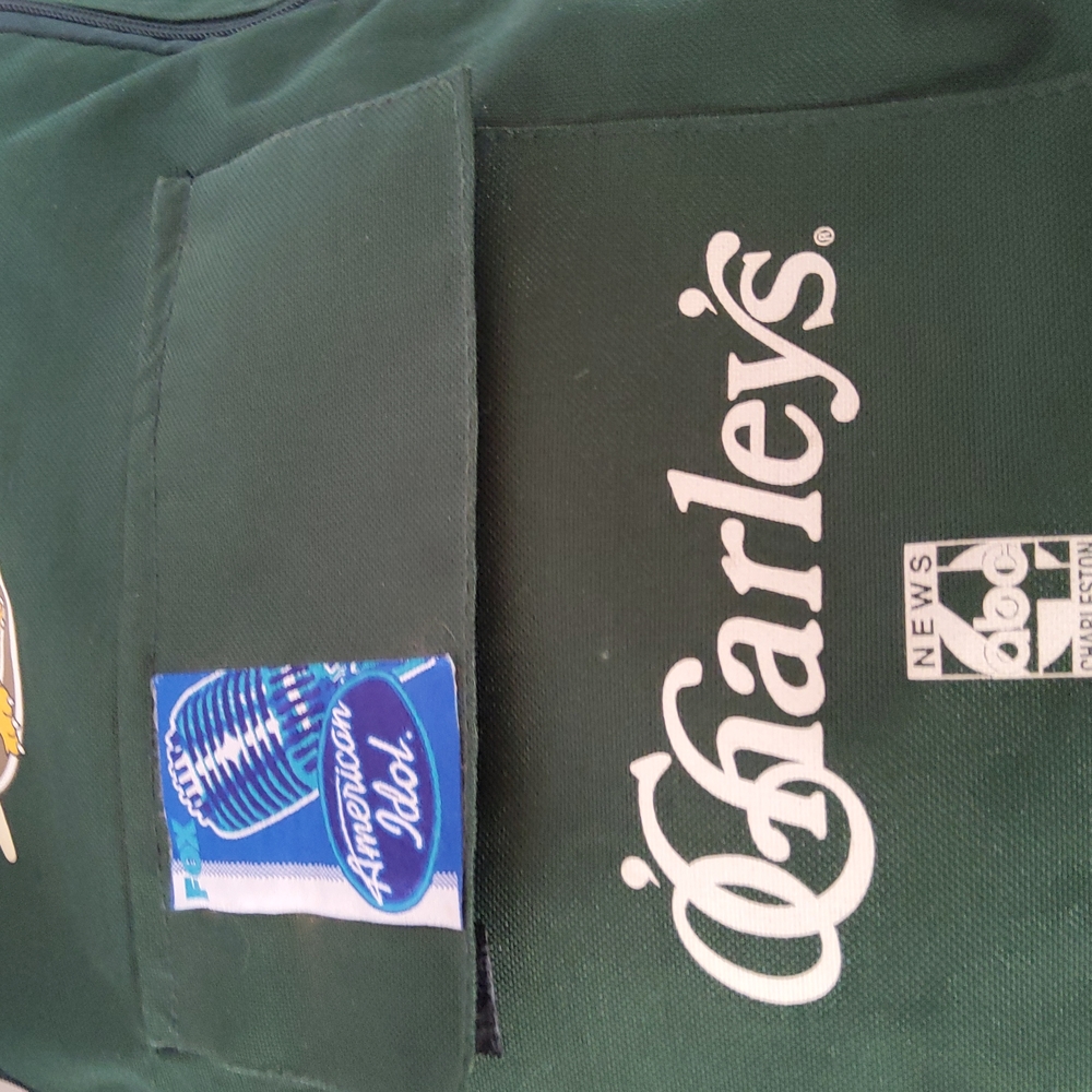 Backpack dark green O,Charley's FOX American Idol abc news Charleston NWOT. - Picture 12 of 12